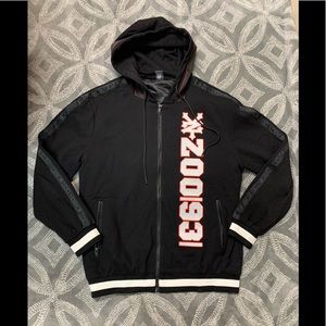 Zoo York full zip black hoodie 3XL
